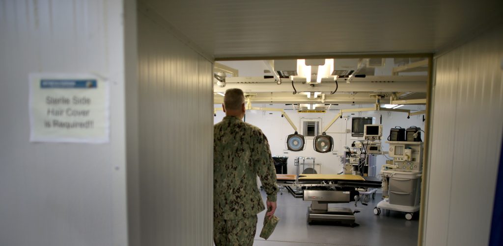 The detainee hospital's operating room is seen in Camp Delta which is part of the U.S. military prison for 'enemy combatants' on June 26, 2013 in Guantanamo Bay, Cuba.