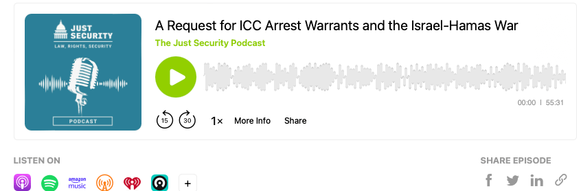 The episode title appears with sound waves behind it.