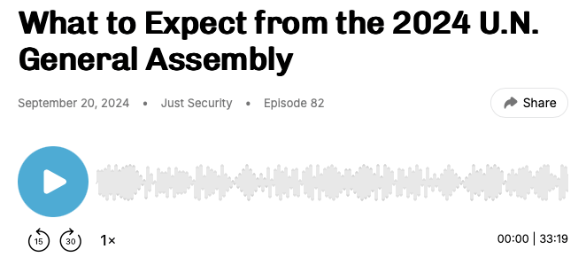 The episode title appears with sound waves behind it.