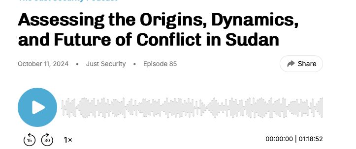 The episode title appears with sound waves behind it.