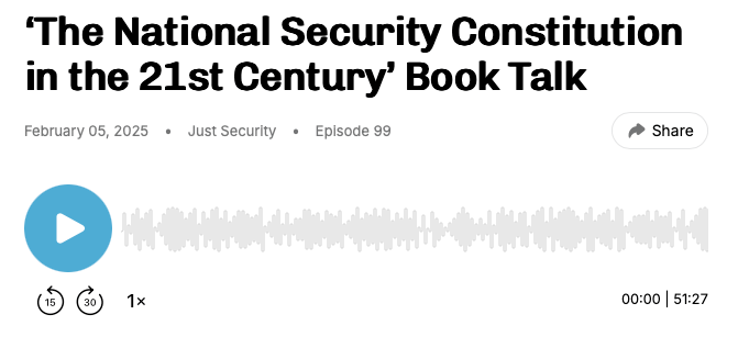 The episode title appears with sound waves behind it.